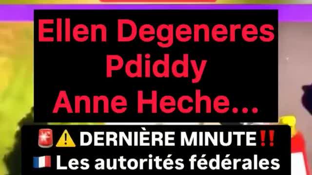 Ellen Degeneres, PDiddy and Anne Heche