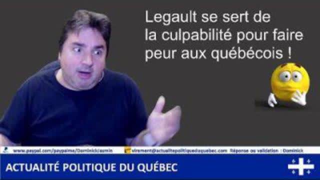 Le premier ministre FranÃ§ois Legault menace nos familles de dÃ©lestage dans les hÃ´pitaux du QuÃ©bec