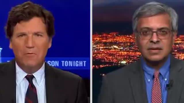 Tucker Carlson and Trump’s new NIH Director Jay Bhattacharya