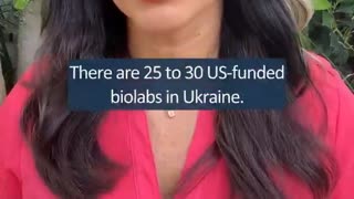Tulsi Gabbard - There are US funded Biolabs in Ukraine