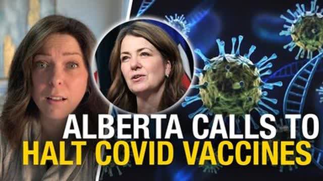 Alberta calls to hald covid vaccines