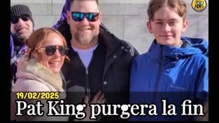 Pat King is free. The Albertan will have to serve a three-month sentence at home