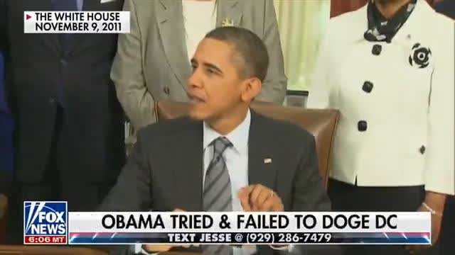 Obama Created DOGE & Then Never Used It, Elon & Trump Rewrote it