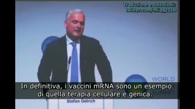 Stefan Olrich admit that mRNAs are gene therapies