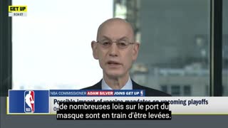The President of the NBA "It is no longer necessary to have a Mandatory vaccination" (vostfr)