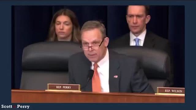 Scott Perry USAID Funding Al-Qaeda, The Taliban, ISIS and Boko Haram During Obama administration