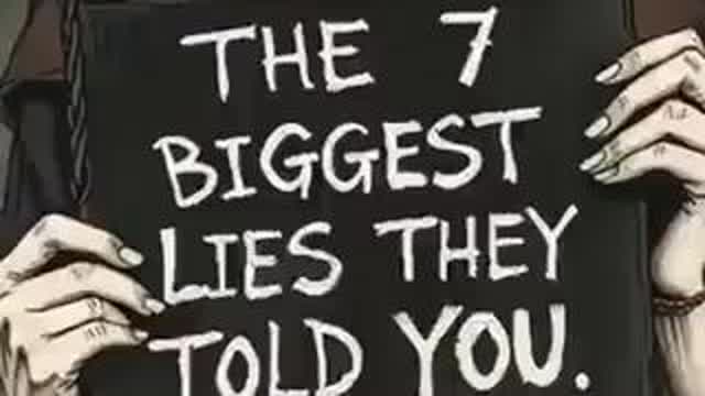 The 7 biggest lies they told you, Votes and elected puppets, MSM propaganda, freedom
