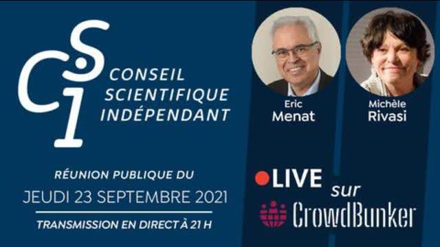 RÃ©union publique nÂ°24 du CSI (Conseil Scientifique IndÃ©pendant)