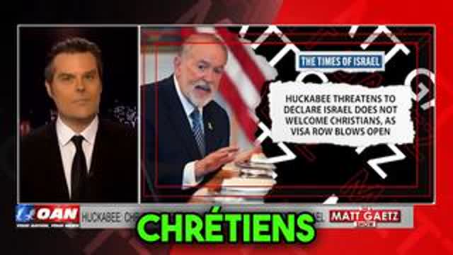 The US Ambassador to Israel, Mike Huckabee, calls on American Christians to boycott Israel (vostfr)