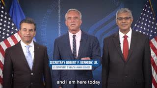 HHS, NIH, FDA announces Covid shot removed for children schedule and pregnant woman removed from CDC