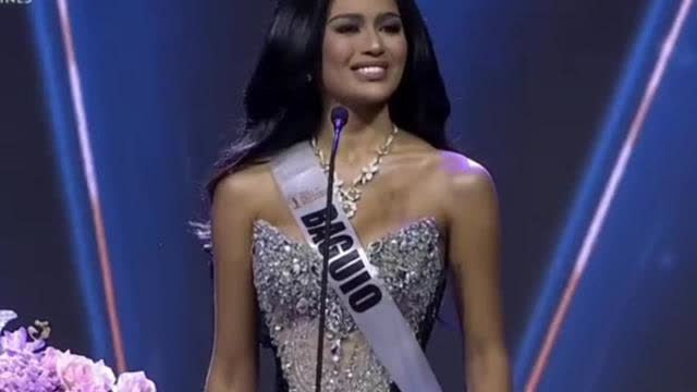 Crowd Cheers as Ms. Universe Philippines Answers Question Re Trans in Female Sports