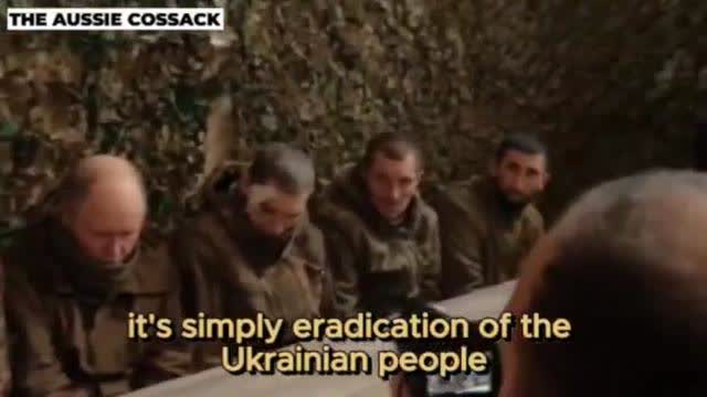 What it this war for you? In my opinion, It's an eradication of the Ukrainian people (vosten)