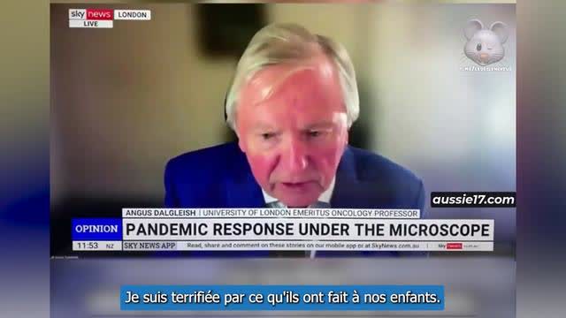 Angus Dalgleish expose la thérapie génique des injections qui causent des turbo-cancers - Nuremberg