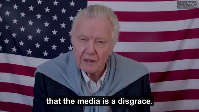 Jon Voight defends Elon Musk (DOGE) and exposes the MSM manipulation against trump and his team