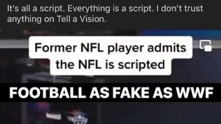 NFL exposed, It's all Scripted
