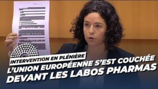L'UNION EUROPÃ‰ENNE S'EST COUCHÃ‰E DEVANT LES LABOS PHARMACEUTIQUES