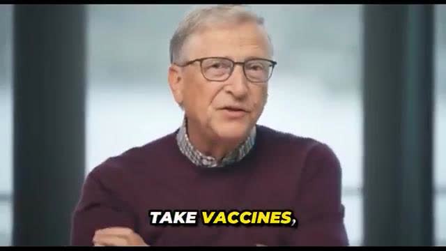 Bill Gates No free speech for antiVAX and AI code will censor you if you don't follow the rules