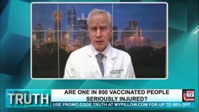 Dr. McCullough says an estimated 551,000 Americans have died as a result of the C-19 mRNA shots