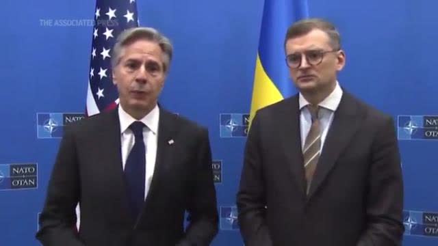 There they admit it - Blinken: "Ukraine will become a member of NATO."