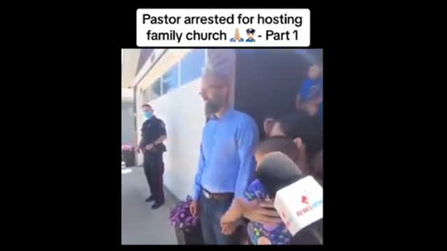 COMMIE CALGARY PIGS STEAL PASTOR FOR HOSTING FAMILY CHURCH DURING "COVID" | CURSE CALGARY