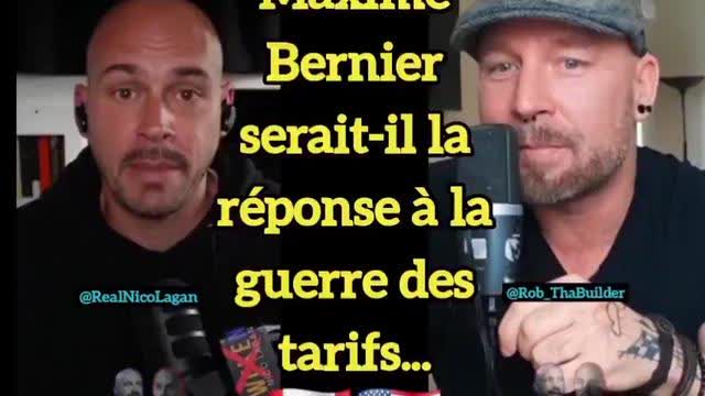 Could Maxime Bernier from the PPC be the answer to the tariff war?