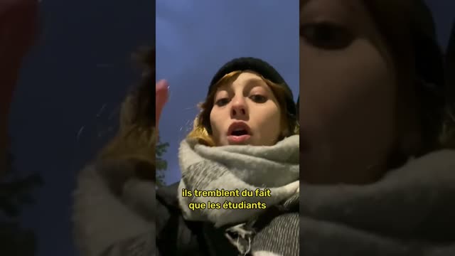 MESSAGE DE LA JEUNESSE A MACRON