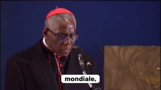 Le cardinal Robert Sarah fustige le wokisme et le mondialisme, Sarah a des chances de devenir pape