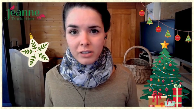 ?? JeanneTraduction.fr ~ Mon Cadeau de Noël