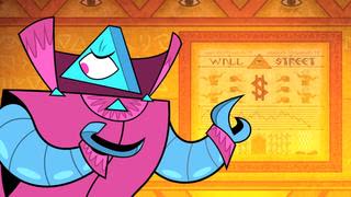 Teen Titans What is the Illuminati?, Illumino announced the new world order in the cartoon