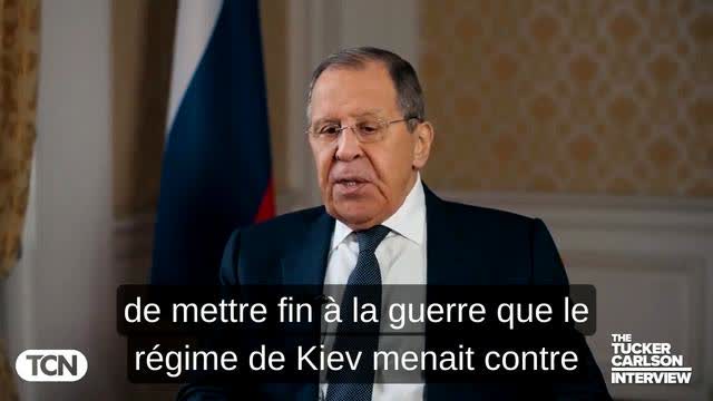 Interview de Sergueï Lavrov by Tucker Carlson. 06.12.2024 (vostfr)