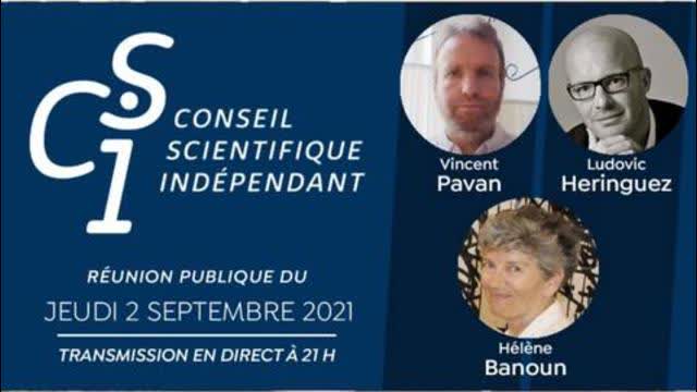 RÃ©union publique nÂ°21 du CSI (Conseil Scientifique IndÃ©pendant)
