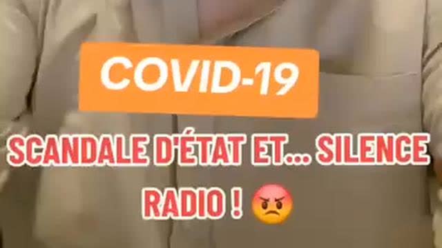 Rémi du juste milieu COVID-19 SCANDALE D'ÉTAT et... SILENCE RADIO ! Opposition française En Carton
