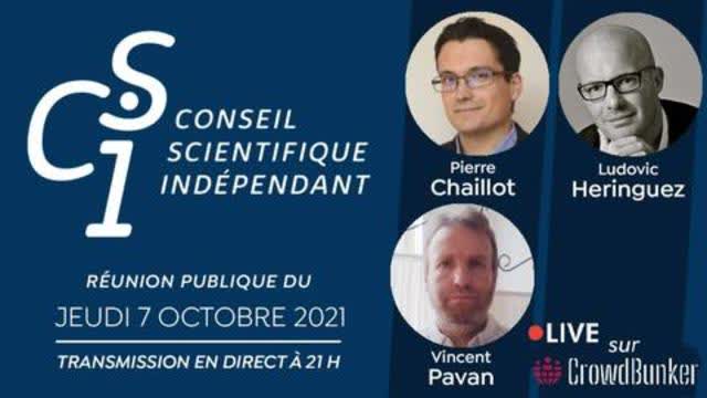 RÃ©union publique nÂ°26 du CSI (Conseil Scientifique IndÃ©pendant)