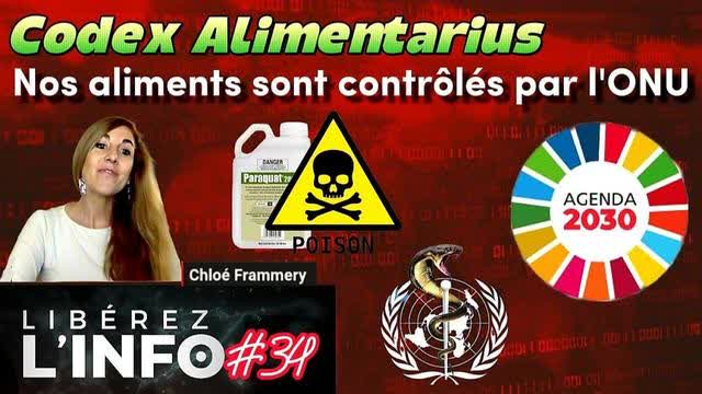 Chloé Frammery - CODEX ALIMENTARIUS - Nos aliments sont contrôlés par l'ONU et l'OMS