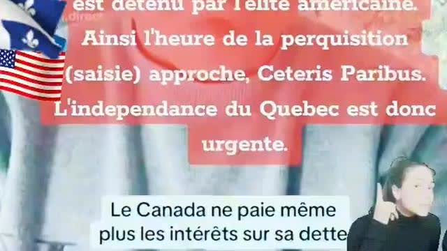 Faillite totale du Canada, les intérêts de la dette seront payés avec un emprunt avec intérêt
