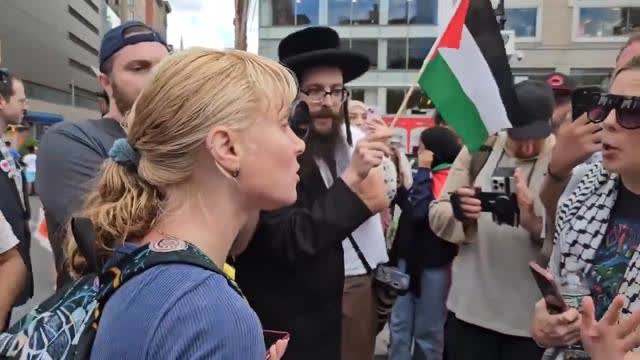 The moment a Zionist realizes that Jews can be against the genocide in Gaza