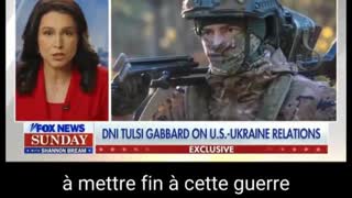 Tulsi Gabbard - The longer this situation continues, the more Ukrainians lose their lives (vostfr)