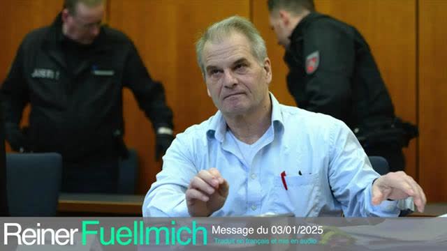 Message de Me Reiner Fuellmich du 3 janvier 2025 depuis la prison