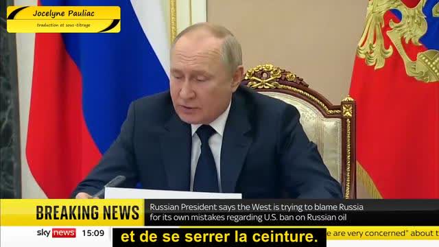 Vladimir Putin gives update on sanctions