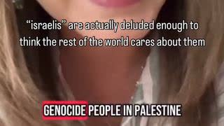 She's Really Pissed Off At Israel and their infiltration in american politics and owning the media