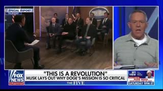 Fox’s greg gutfeld on Bret’s interview of Elon Musk and the DOGE team