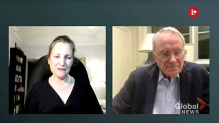 Chrystia Freeland, the parrot Schwab WEF, admits C19 has created a 'window of political opportunity'