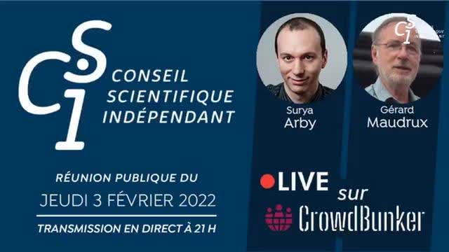 RÃ©union publique nÂ°41 du CSI avec Surya Arby et GÃ©rard Maudrux