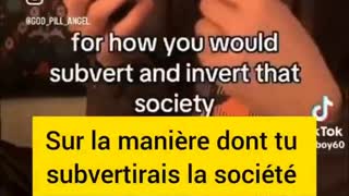 AI explain an hypothetical plan to create a totalitarian world to control the humanity (vostfr)