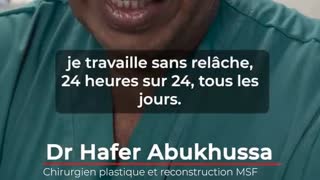 Dr Hafer Abukhussa - Can you imagine receiving up to 500 injured people a day? (vostfr)