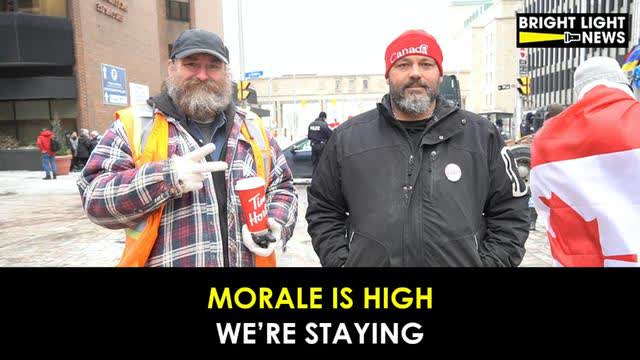 Morale Is High, We're Staying