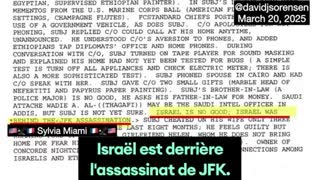 Israel is no good, Israel was behind the JFK assassination (vostfr)