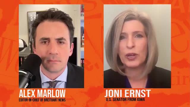 Joni Ernest US senator form IOWA supporting Elon Musk and DOGE team for exposing USAID