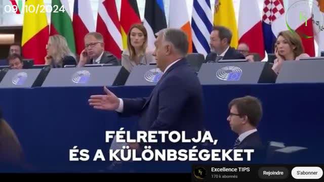 Orbán explose l'union européenne : un discours choc qui ébranle Bruxelles !"