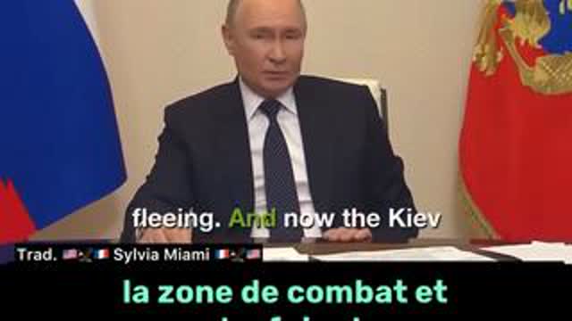 Putin: “Nothing left to negotiate with those who choose terrorism.” (ENSTFR)